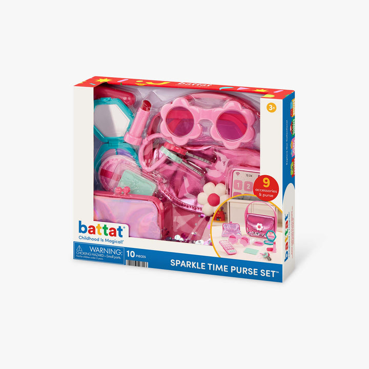 סט תיק ורוד ואביזרים