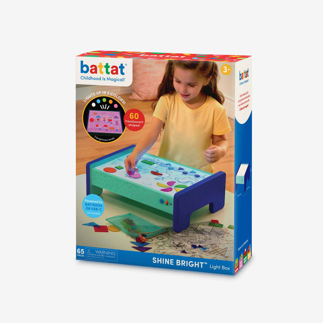 שולחן לימוד צורות וצבעים