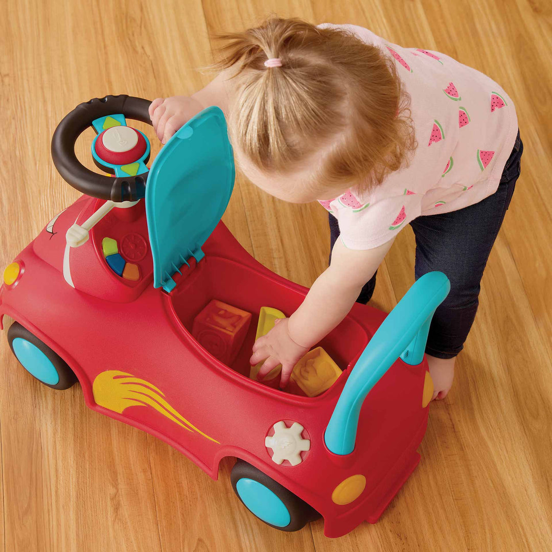 בימבה מכונית אדומה