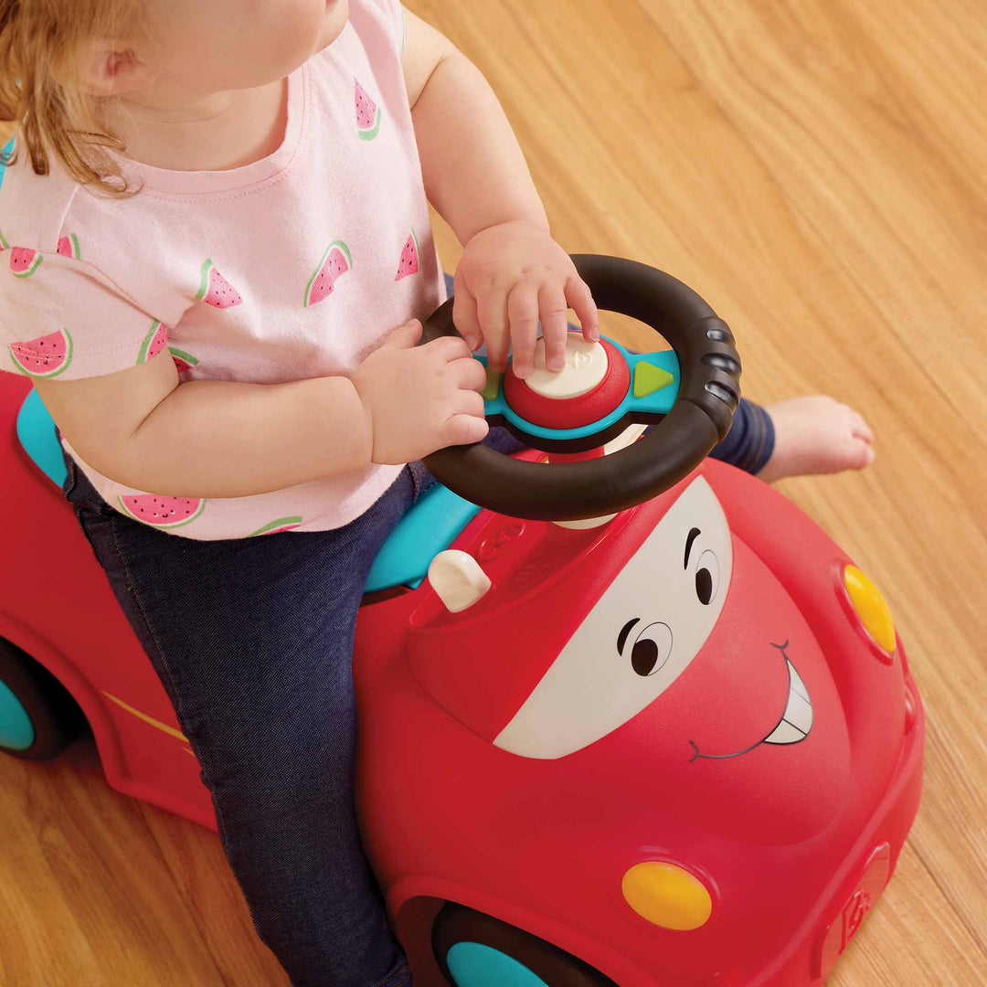 בימבה מכונית אדומה