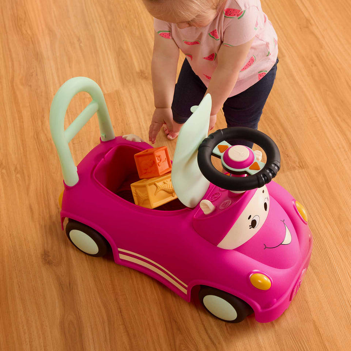 בימבה מכונית ורודה