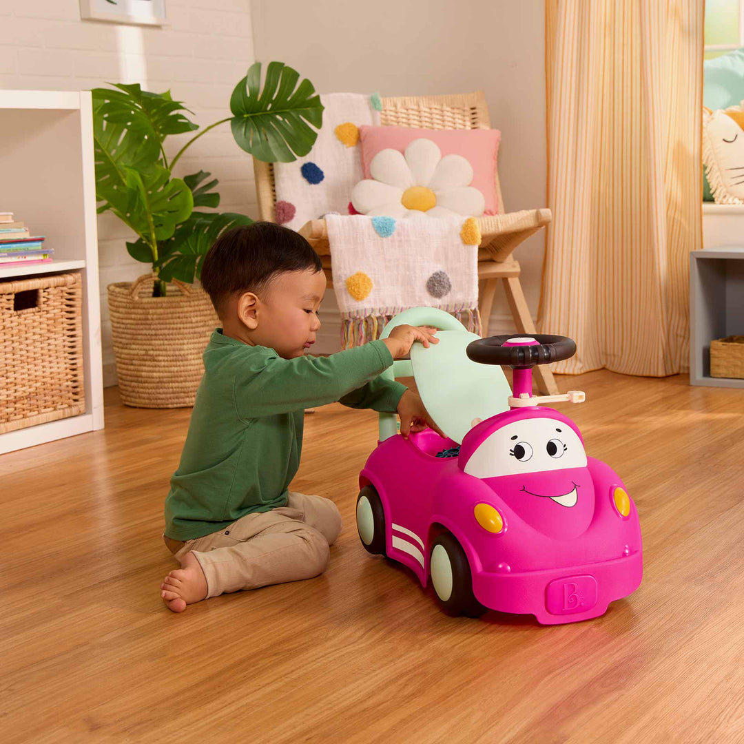 בימבה מכונית ורודה