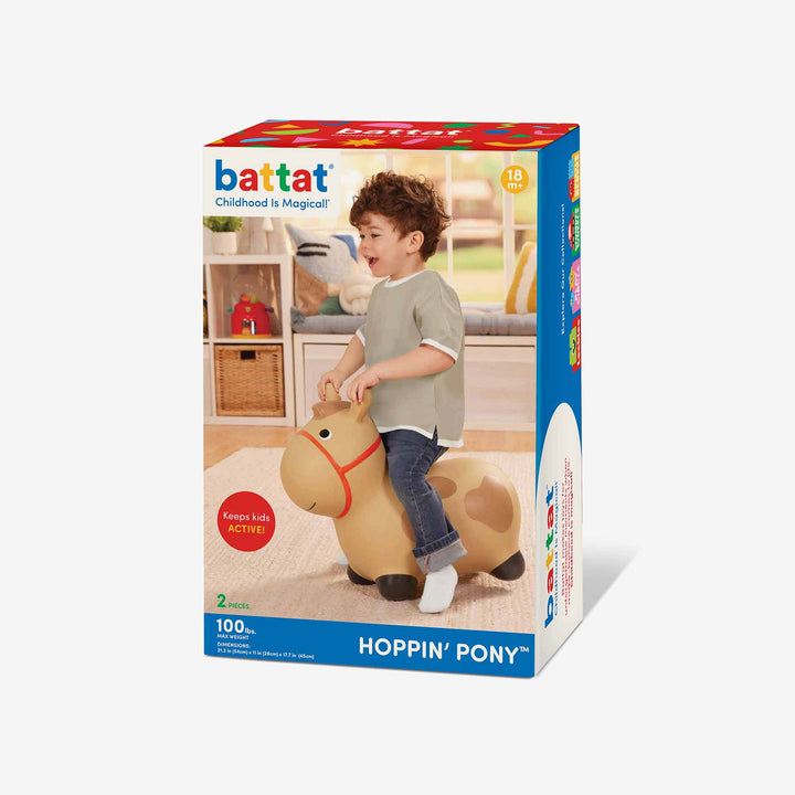 פוני מתנפח לקפיצה