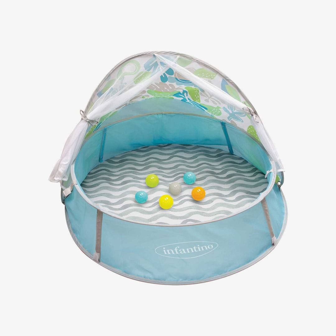 אוהל בריכת כדורים נייד