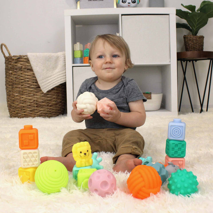 מארז קוביות וחיות רכות