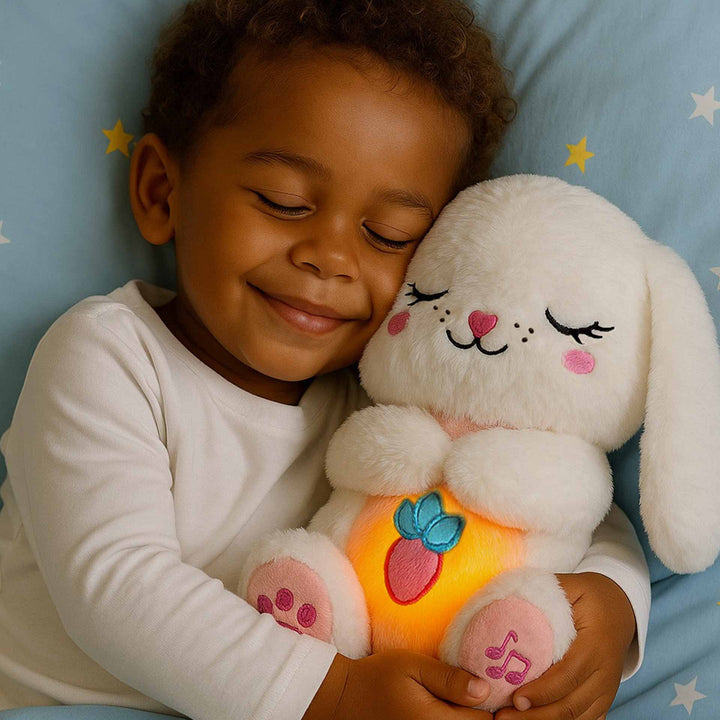 בובת ארנב נושמת ומנגנת