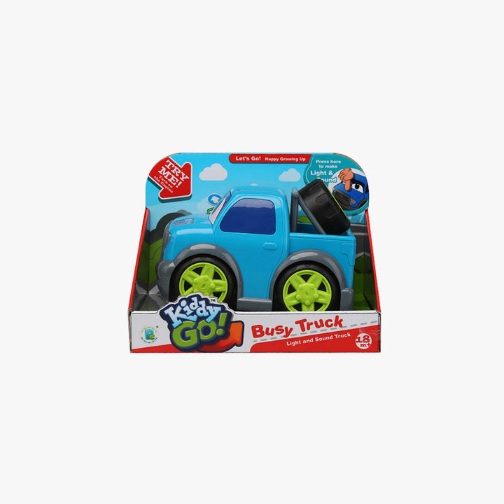 טנדר כחול אורות וצלילים 19 סמ