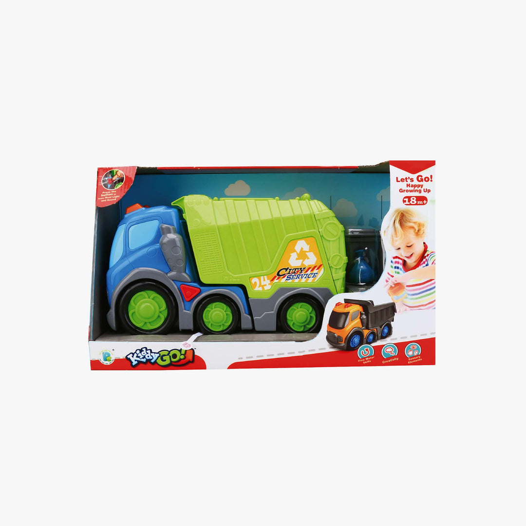 משאית זבל אורות וצלילים  31 סמ