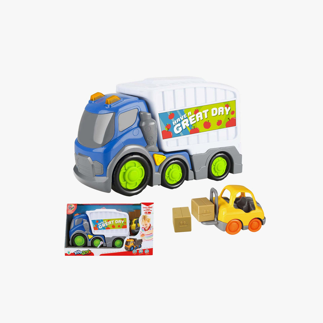 משאית מטענים אורות וצלילים 31 סמ