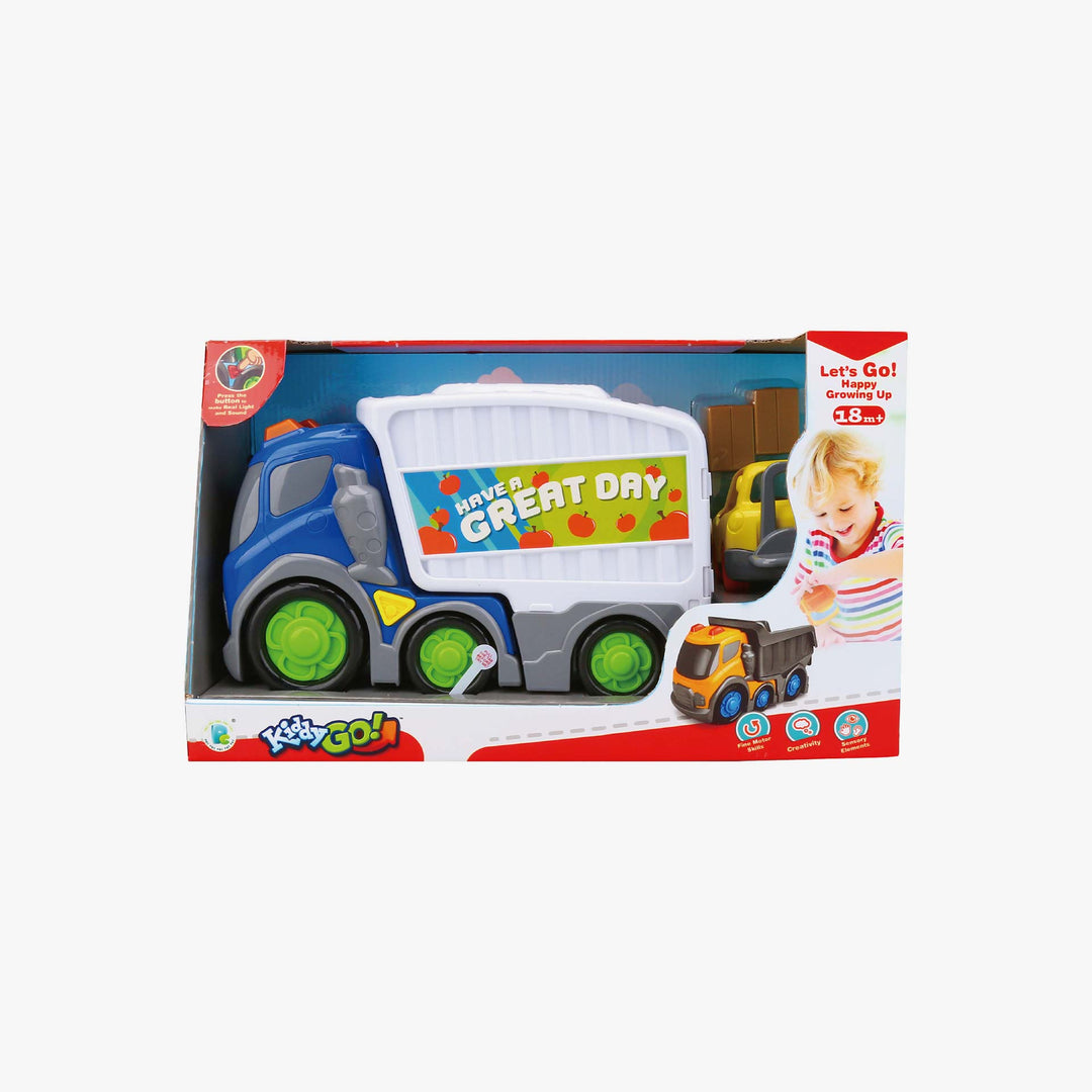 משאית מטענים אורות וצלילים 31 סמ