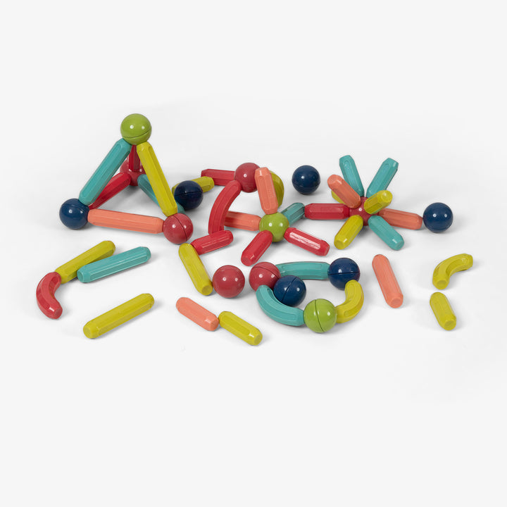 ערכת מקלות וכדורים מגנטיים