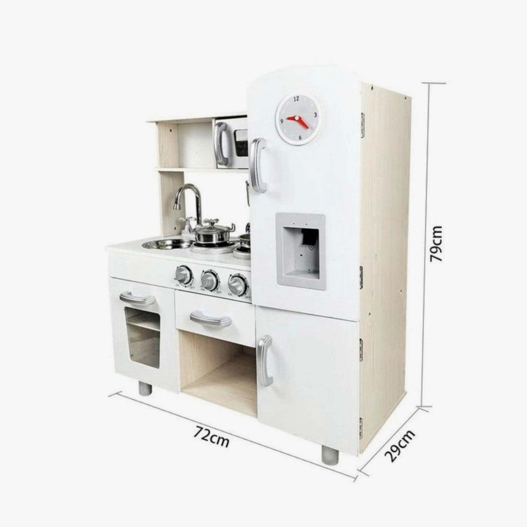 מטבח לבן פרימיום מעץ