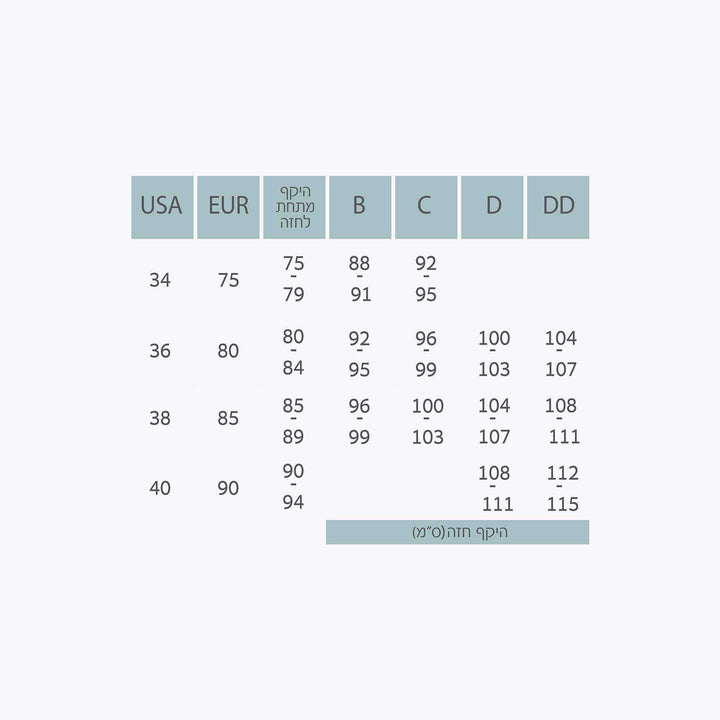 חזיית הנקה קלאסיק שחור B75