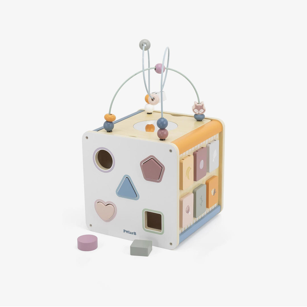 קוביית פעילות 8 ב 1